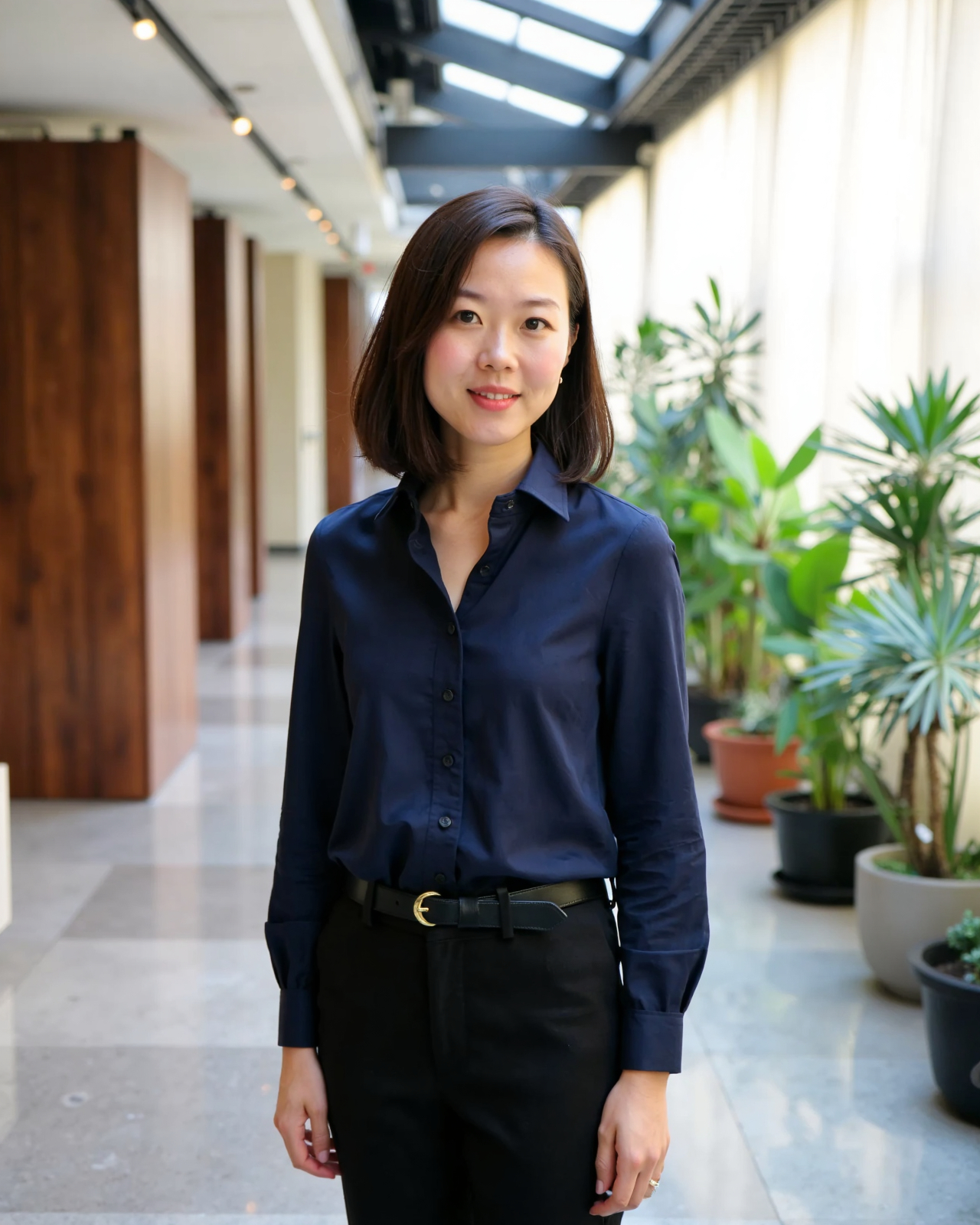 Template example Executive Portrait 3 (female)